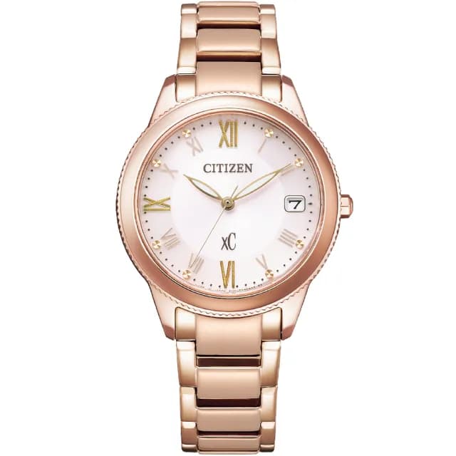 【CITIZEN 星辰】XC 亞洲限定推薦款 光動能女錶 手錶 禮物 送禮(EO1232-56W)