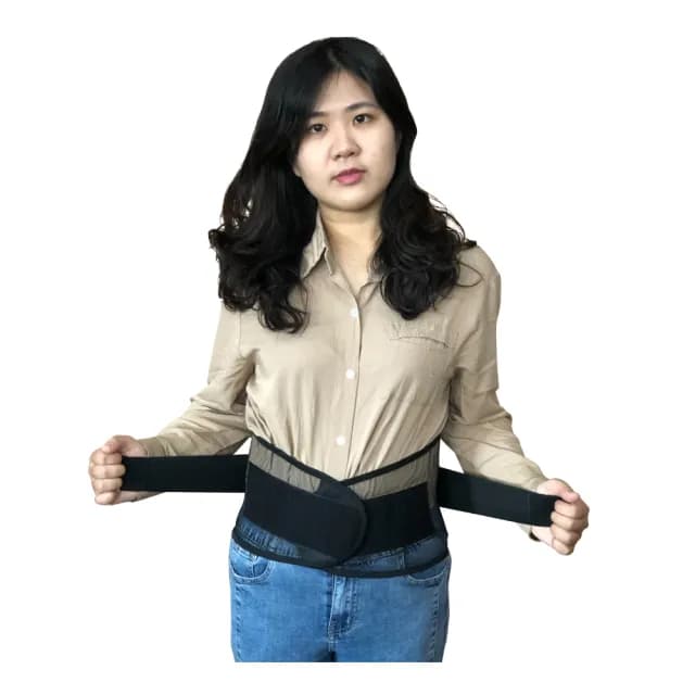 【Qi Mei 齊美】高透氣網孔雙層護腰帶1件組(腰帶 護腰 父親節禮物)