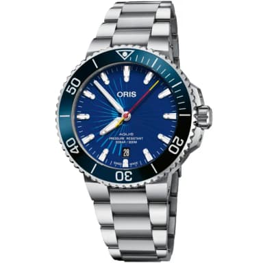 【ORIS 豪利時】Aquis 孫悟空動畫電影60週年紀念 限量潛水腕錶 送禮 禮物 推薦(0173377664185-Set)
