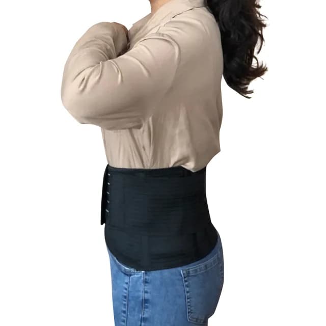 【Qi Mei 齊美】台灣製 雙層挺立美體護腰帶2件組(交叉加壓 護腰 父親節禮物)