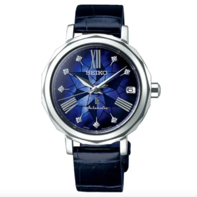 【SEIKO 精工】LUKIA25週年 美鑽 機械錶 母親節 禮物推薦_SK028(SPB137J1/6R35-00N0B)
