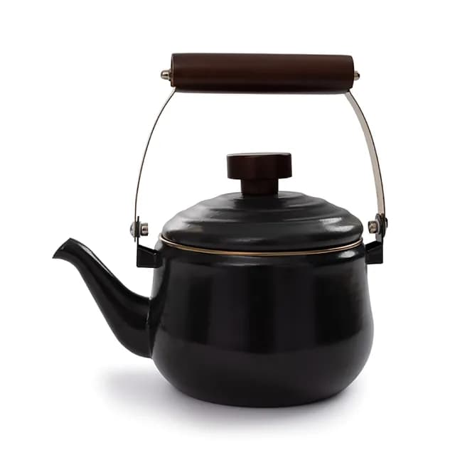 【Barebones】CKW-348 琺瑯茶壺 / 炭灰(茶具 煮水壺 露營炊具)
