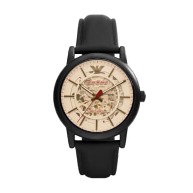 【EMPORIO ARMANI】復古時尚經典手錶 禮物(AR60041)