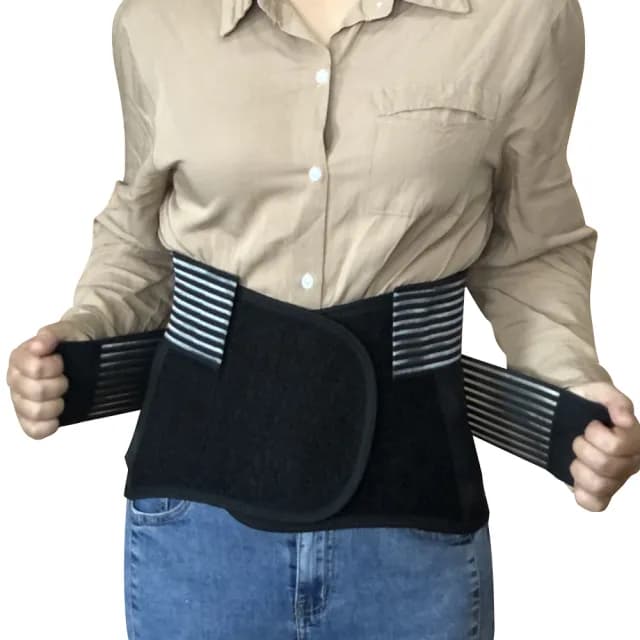 【Qi Mei 齊美】透氣不悶熱 高端科技透氣網孔可調式護腰2入組-台灣製(運動 護具 父親節禮物)