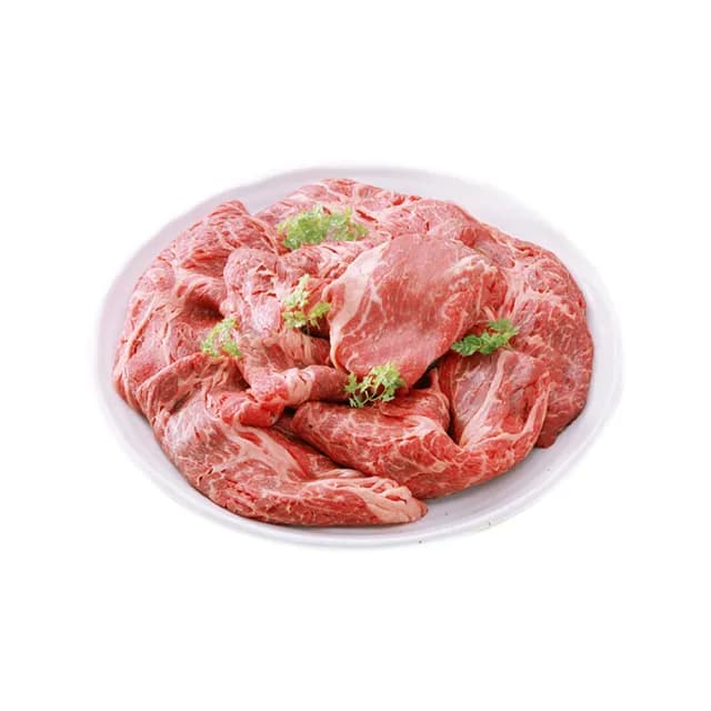 【享吃肉肉】任選999免運 美國藍帶特選嫩肩牛肉片1包(250g±10%/包 中秋烤肉/燒烤)