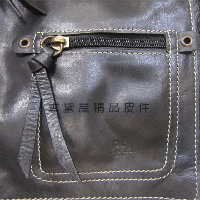【SNOW.bagshop】情人節禮物 真皮 斜側包進口專櫃軟質皮革小容量(真皮包包 100%進口牛皮革材質復古肩背斜側