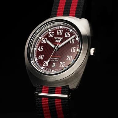 【SEIKO 精工】5 Sports 台灣限定款 限量賽車機械錶 禮物 送禮 推薦(SRPA87J1 4R35-01M0R)