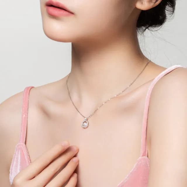 【MoonDy】包包 造型項鍊 閨蜜項鍊 情人節禮物 生日禮物 銀項鍊 銀飾 女生項鍊 韓國項鍊 純銀項鍊 鑽