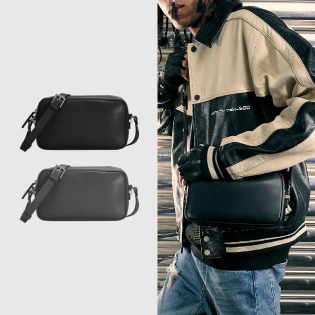 【ROBINMAY】傑特斜背包(雙11/拉鍊封口/簡約相機包設計/多色任選)