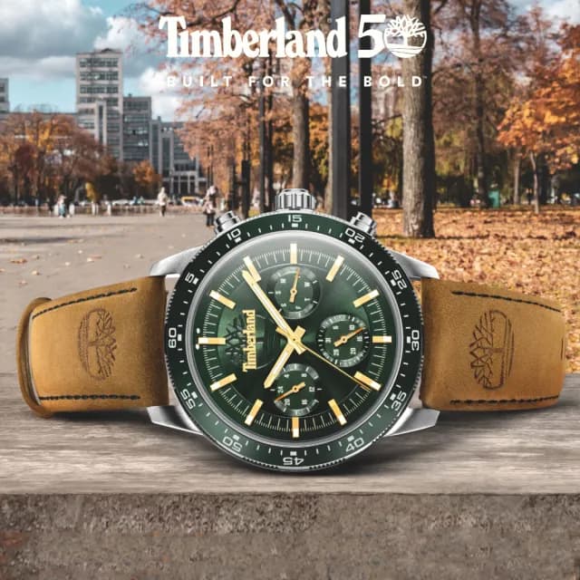 【Timberland】天柏嵐 廣告款 Parkman 多功能手錶/44mm 禮物 送禮 推薦(TDWGF0029001)