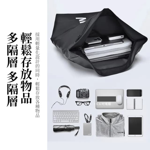 【SUNORO】父親節禮物 交換禮物 商務男士雙肩包 大容量休閒戶外旅行包 防潑水後背包 電腦包(防水包 學生書