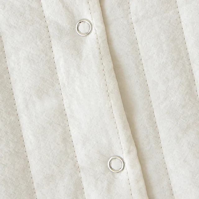 【橘魔法】麂皮質感壓紋雙面穿鋪棉背心+帽子(鋪棉背心 外套 夾克 中性款 男童 女童 兒童 童裝)