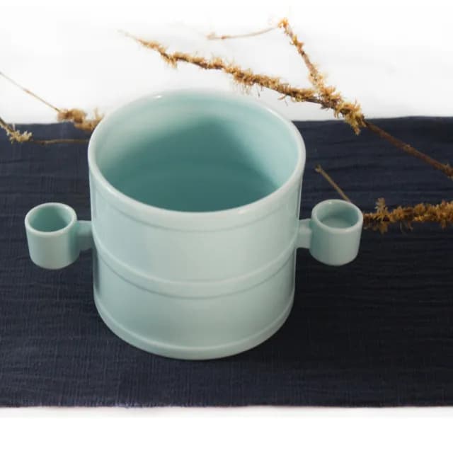 【TALES 神話言】故宮國寶雅翫-嘉量成器 青瓷(文創 禮品 禮物 收藏 茶具)