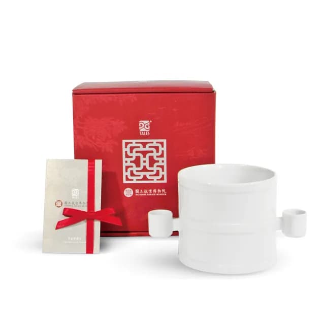 【TALES 神話言】故宮國寶雅翫-嘉量成器 白瓷(文創 禮品 禮物 收藏)