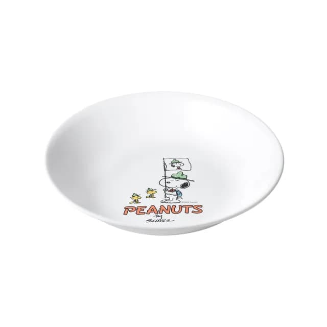 【CORELLE 康寧餐具】SNOOPY 露營趣 8吋深盤(420)