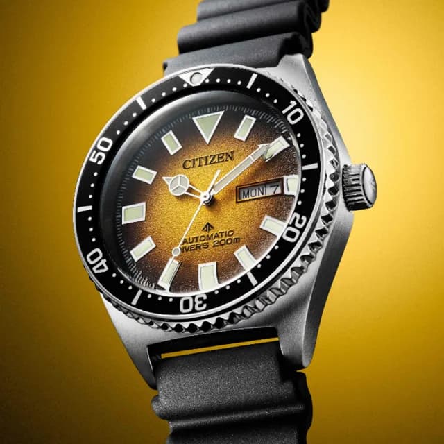 【CITIZEN 星辰】PROMASTER 新NY012多彩 潛水機械錶 畢業禮物 送禮 推薦(NY0120-01X)