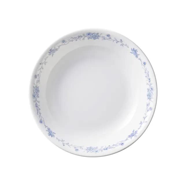 【CORELLE 康寧餐具】優雅淡藍8吋深盤(420)