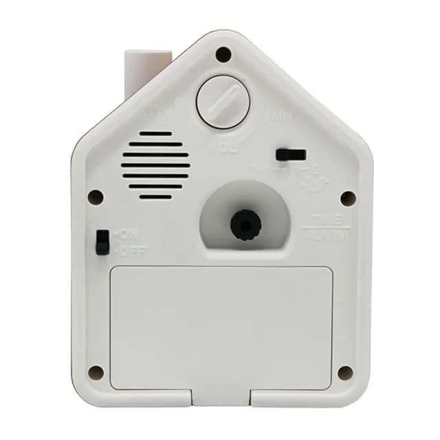 【SEIKO 精工】小木屋靜音秒針鳥鳴鬧鐘 生日 禮物(QHP011B/速)