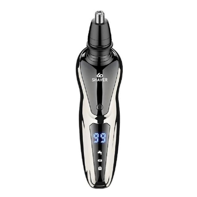 【FJ】6D旋轉三合一電動鼻毛 鬢角 刮鬍刀RZ1(USB充電款)