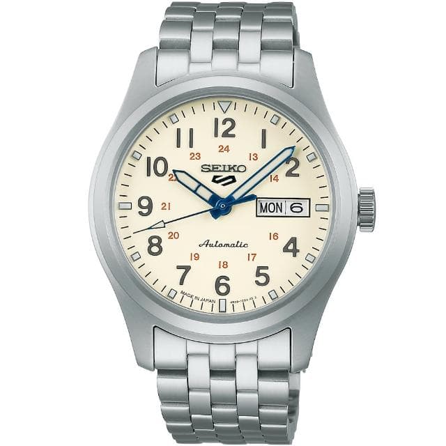 【SEIKO 精工】5 Sports 製錶110週年限量機械錶 套錶 520送禮 禮物(SRPK41K1/4R36-15L0S)