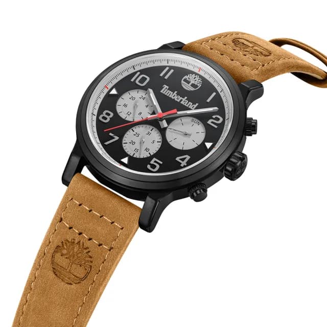 【Timberland】天柏嵐 三眼多功能手錶/46mm 禮物 送禮 推薦(TDWGF0028902)
