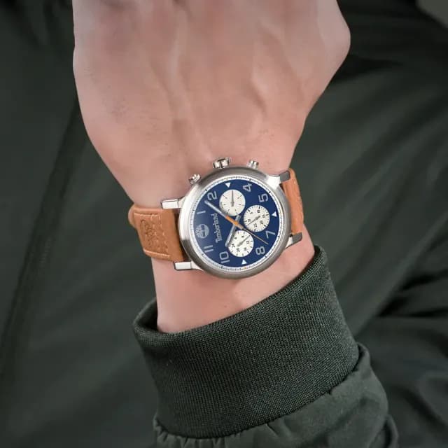 【Timberland】天柏嵐 三眼多功能手錶/46mm 禮物 送禮 推薦(TDWGF0028904)