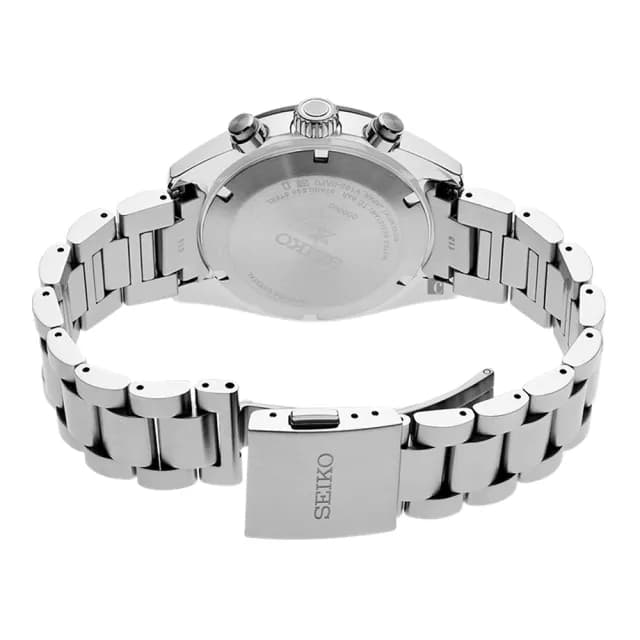 【SEIKO 精工】Prospex SPEEDTIMER 太陽能三眼計時熊貓錶 禮物 送禮 推薦(SSC813P1/V192-0AF0S)