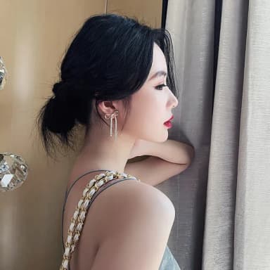 【Golicc】耳環 蝴蝶結 長款 流蘇(母親節 生日 情人節 飾品 耳釘 耳飾 耳墜 禮物)