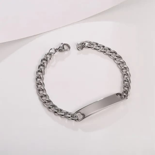 【Golicc】手鍊 歐美 NK 男士 鈦鋼 灣牌(七夕 情人節 生日 手環 手繩 首飾 飾品 禮物)