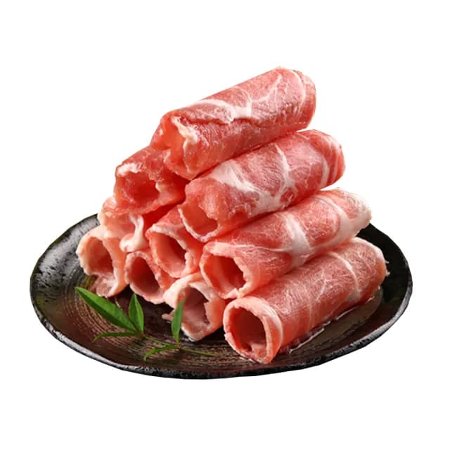 【愛上吃肉】任選999免運 國產特選豬梅花肉片1包(200g±10%/包 中秋烤肉/燒烤)