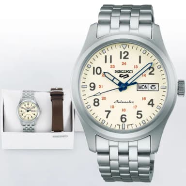 【SEIKO 精工】5 Sports 製錶110周年限量 機械錶 母親節 禮物推薦_SK028(SRPK41K1/4R36-15L0S)