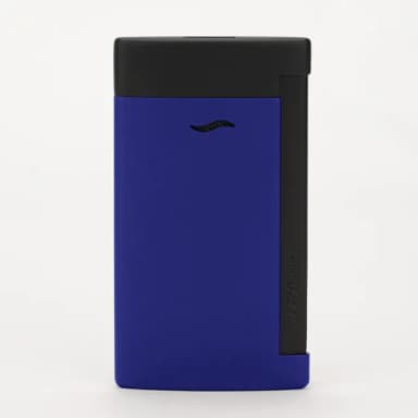 【S.T.Dupont 都彭】Slim 7系列 臻薄霧面防風打火機-海洋藍 送禮 禮物 推薦(027761)