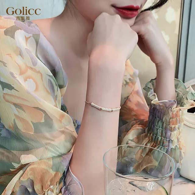 【Golicc】手鍊 竹節(七夕 情人節 生日 手環 手繩 首飾 飾品 禮物)