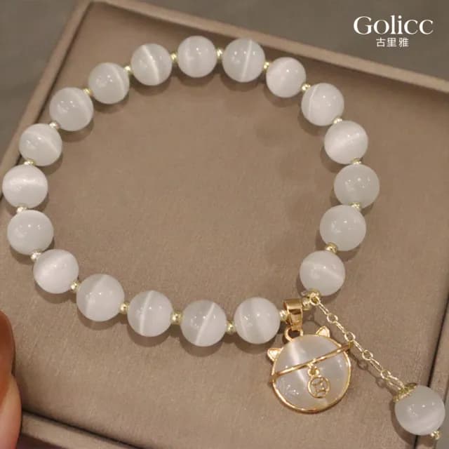 【Gulicc】手鍊 招財貓(雙11 聖誕節 生日 手環 手繩 首飾 飾品 禮物)