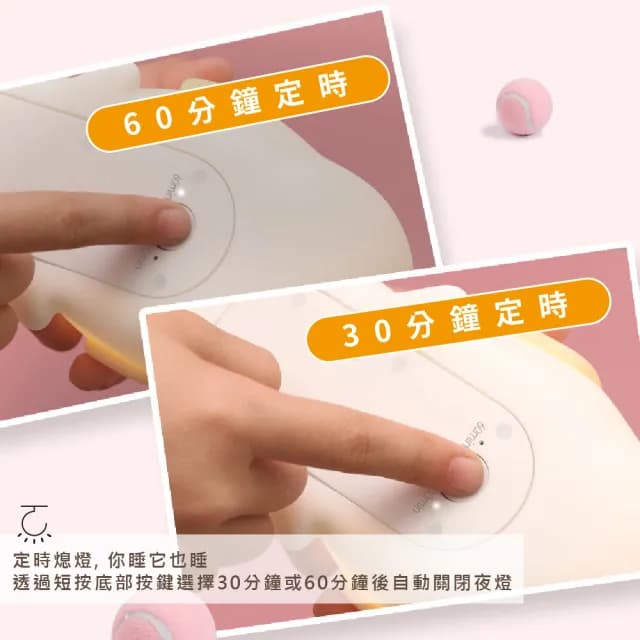 【小奶汪】可愛小狗LED矽膠伴睡燈(USB 可調光 定時關燈 造型床頭燈 氣氛燈 拍拍燈 小夜燈 禮物)