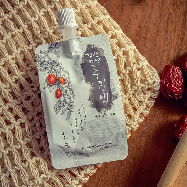 【韓味不二】韓國進口慶山紅棗汁禮盒80mlX30入X1盒(送禮推薦/節日禮盒/春節禮盒)