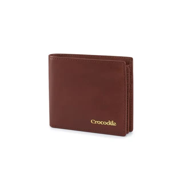 【Crocodile】男短夾 中性皮夾 9卡拉鍊中翻 Naturale 5系列-0103-11002-鱷魚皮件(男生錢包 新品