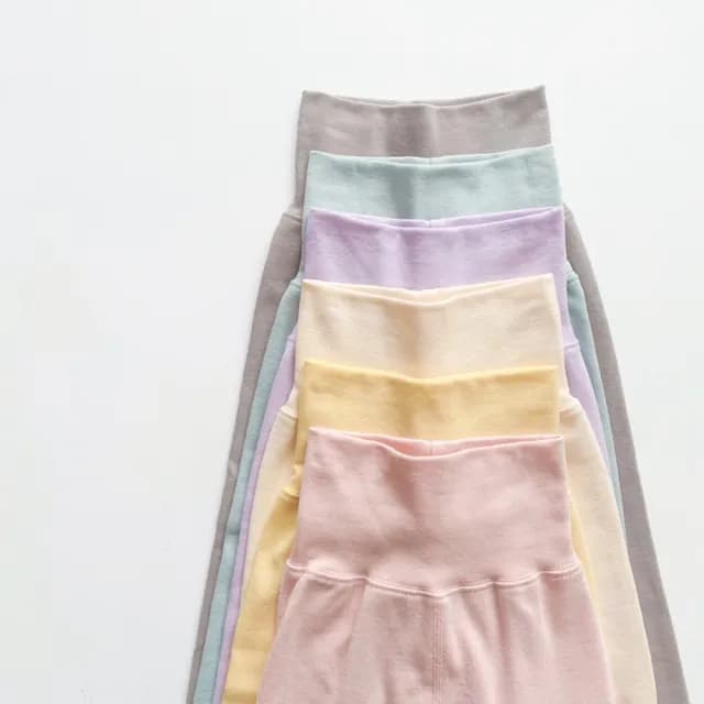 【橘魔法】純色磨毛護肚居家服套裝(睡衣 居家服 內搭 中性款 男童 女童 童裝 兒童)