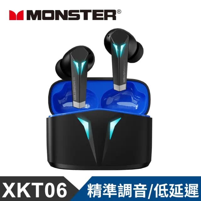 【MONSTER 魔聲】重低音真無線藍芽耳機(XKT06)