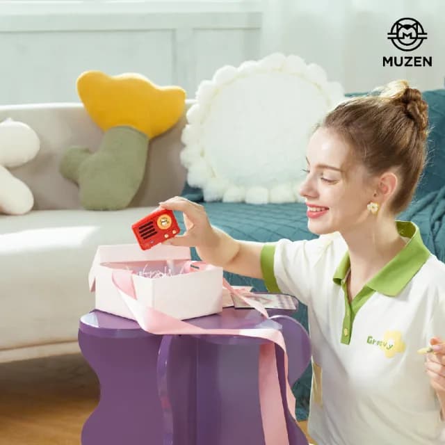 【MUZEN】OTR Sticker 貼貼磁吸式共振藍牙喇叭(藍牙音響/音箱/超薄/節日送禮/ /新年禮物/耶誕禮物)