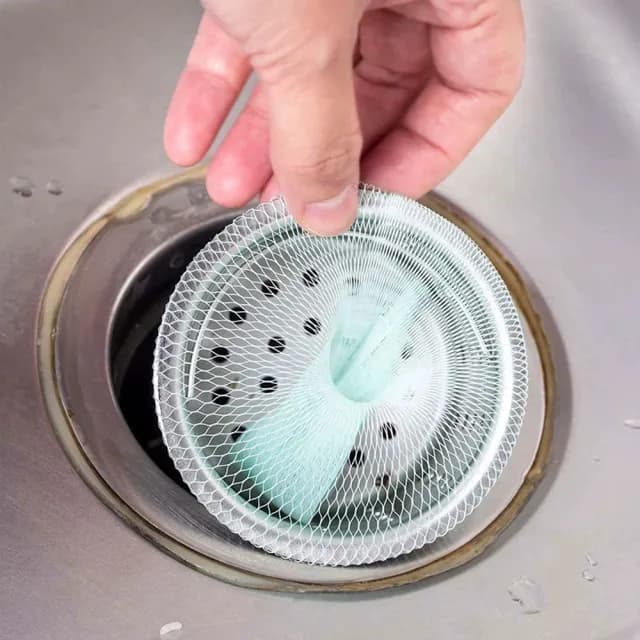 【寶盒百貨】2包天瓶工坊 水槽過濾網100入 流理台濾水網袋(肥皂袋 洗手袋 過濾網濾渣袋)