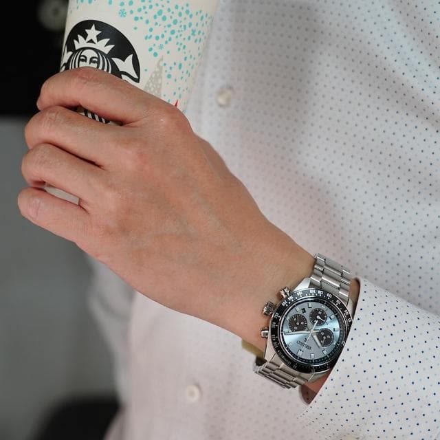 【SEIKO 精工】PROSPEX 冰藍熊貓錶太陽能三眼計時手錶 母親節 禮物 送禮(SSC935P1/V192-0AH0U)