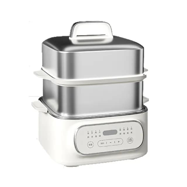【SONGEN 松井】多功能雙層智慧型蒸煮鍋/電火鍋/電蒸鍋/美食鍋/料理鍋(SG-1022MS-Q)