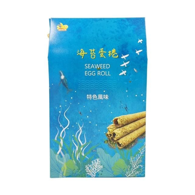 【信華農特產】海苔蛋捲144公克/盒(禮盒)