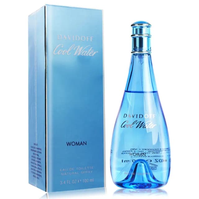 【Davidoff】冷泉女性淡香水Cool Water Woman(100ml EDT-國際航空版)