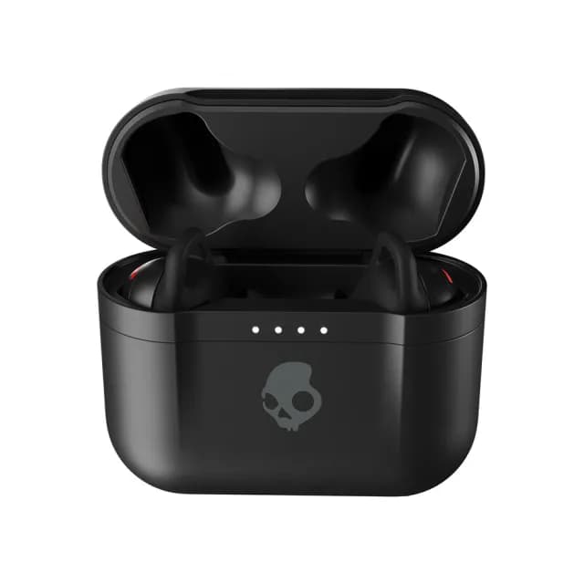 【Skullcandy 美國潮牌】Indy Fuel 真無線藍芽耳機-黑色(205)