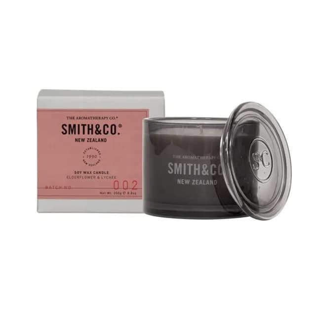 【Aromatherapy Co】Smith&Co 系列 Elderflower & Lychee 接骨木花 250g 香氛蠟燭