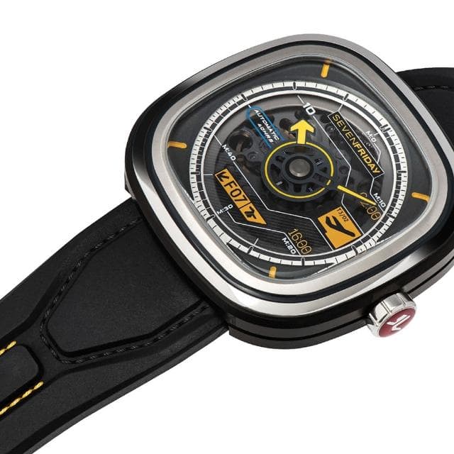 【SEVENFRIDAY】RUNWAY 限量航空 自動上鍊機械錶 送禮 禮物 推薦(T3/02)