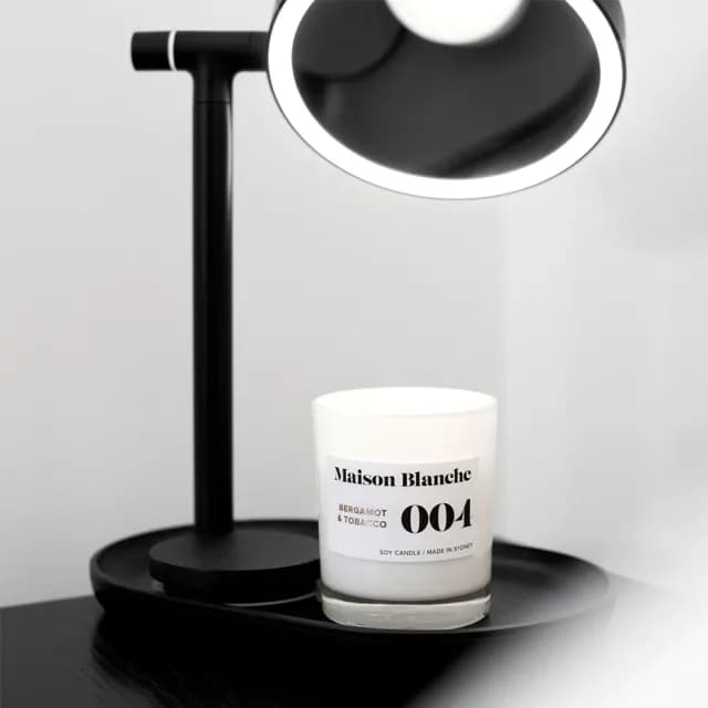 【Maison Blanche】佛手柑＆菸草 Bergamot & Tobacco 60g 香氛蠟燭