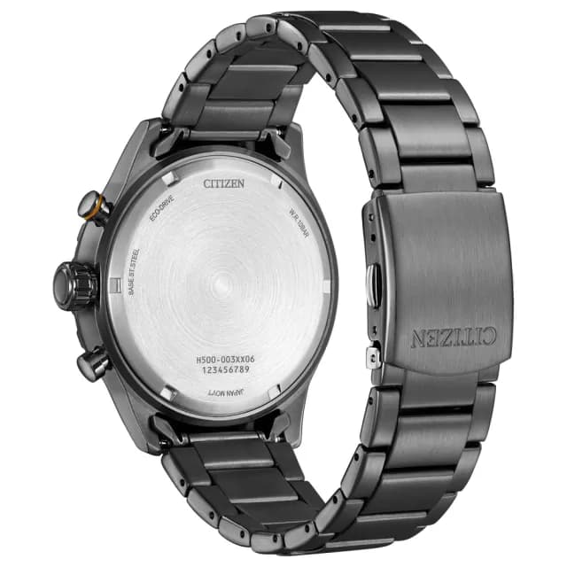 【CITIZEN 星辰】Chronograph 潮玩計時光動能腕錶 手錶 男錶 畢業 禮物 推薦(AT2527-80X)